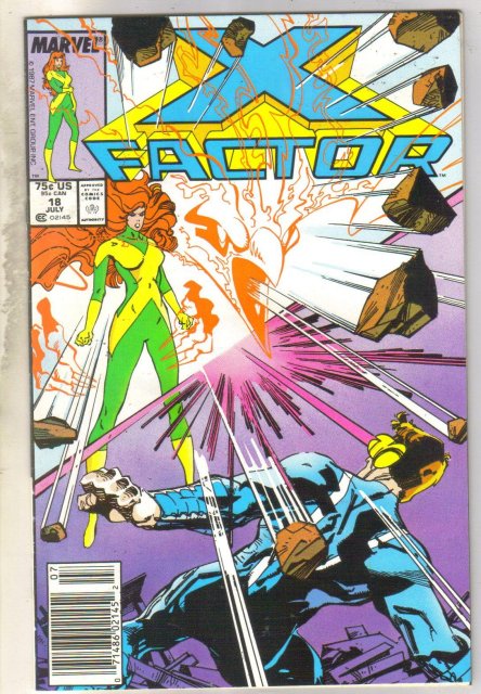 X-Factor #18 comic book very fine 8.0