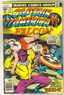 Captain America #211 comic book fine 6.0