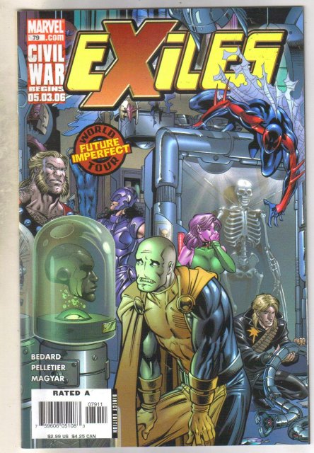 Exiles #79 comic book mint 9.8