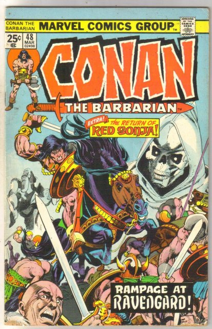 Conan the Barbarian #48 comic book very good/fine 5.0
