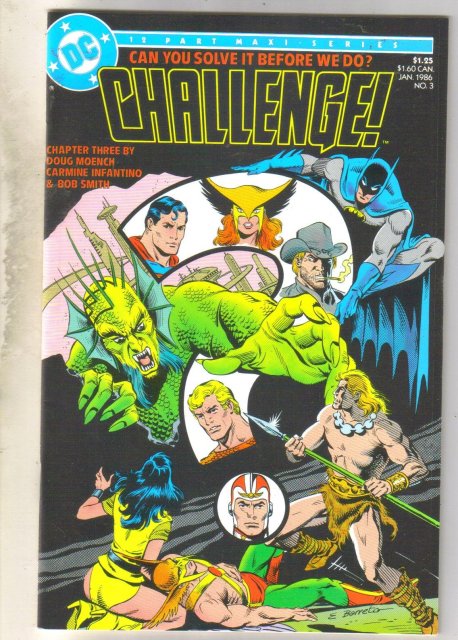 Challenge #3 comic book mint 9.8