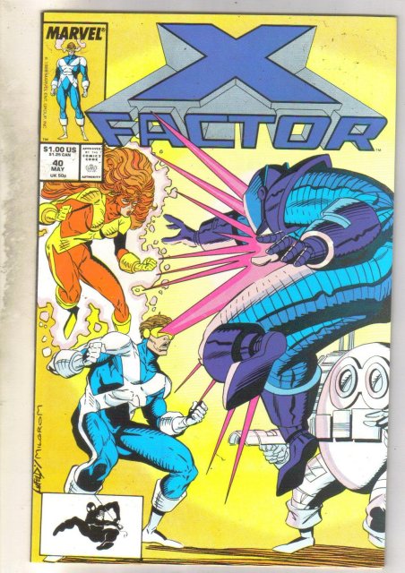 X-factor #40 comic book mint 9.8