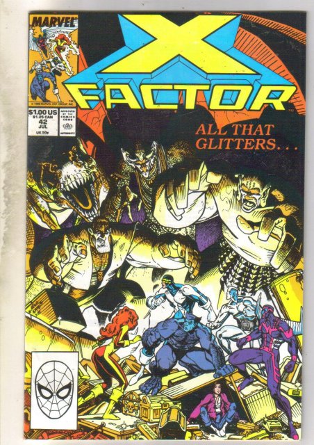 X-factor #42 comic book fine 6.0
