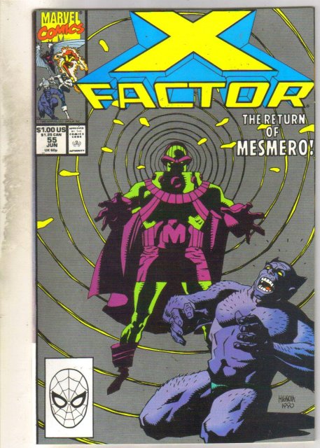 X-factor #55 comic book mint 9.8