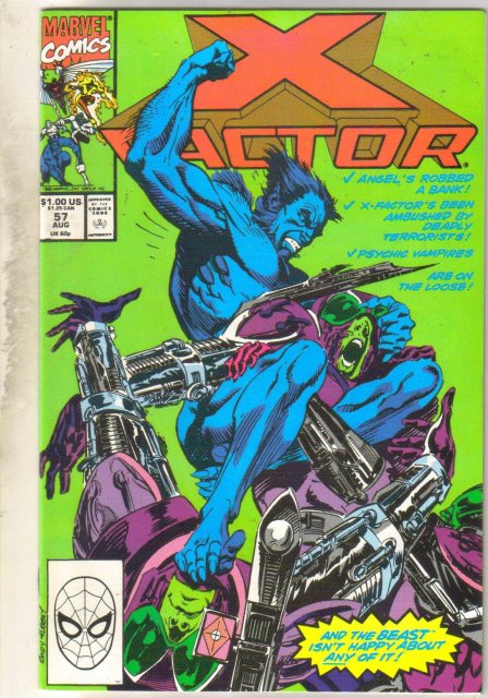 X-factor #57 comic book mint 9.8