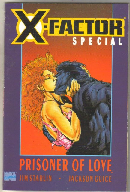 X-factor Special Prisoner of Love comic book near mint 9.4