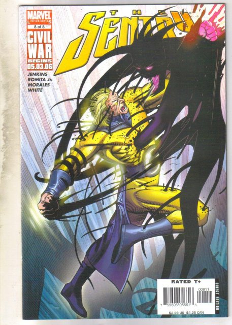 The Sentry #8 comic book mint 9.8
