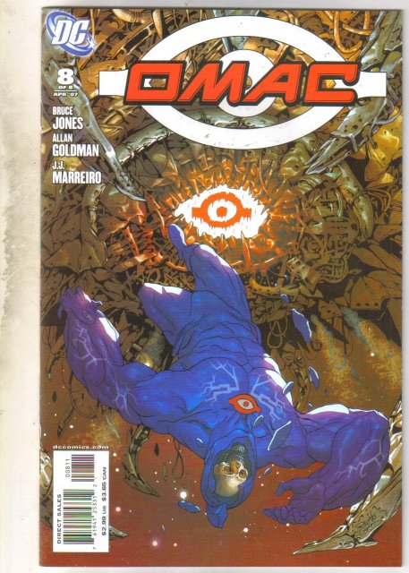 Omac #8 comic book near mint 9.4