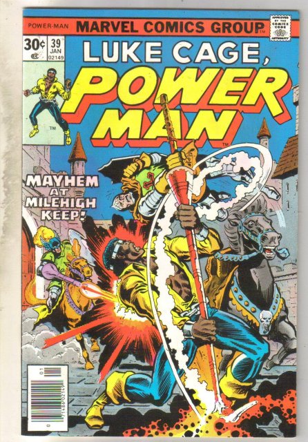 Luke Cage, Power Man #39 comic book very fine/near mint 9.0