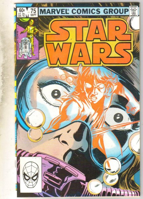 Star Wars #75 comic book very fine/near mint 9.0