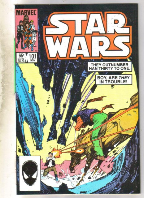 Star Wars #101 comic book very fine/near mint 9.0