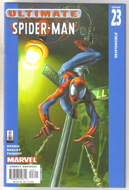 Ultimate Spider-man #23 comic book near mint 9.4