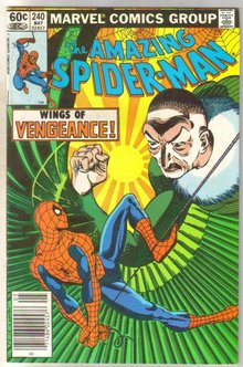 Amazing Spider-man #240 comic book very fine 8.0