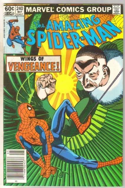 Amazing Spider-man #240 comic book very fine 8.0