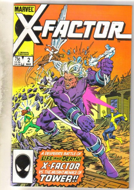 X-Factor #2 comic book near mint 9.4