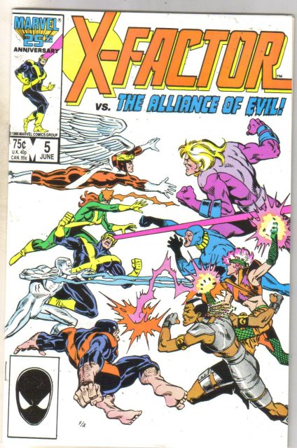 X-Factor #5 comic book mint 9.8