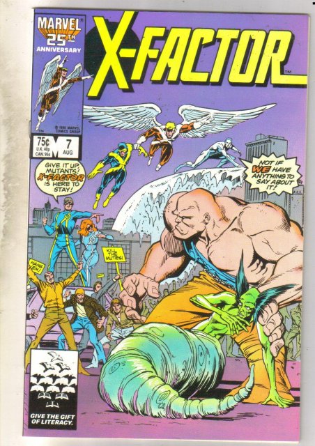 X-Factor #7 comic book near mint 9.4