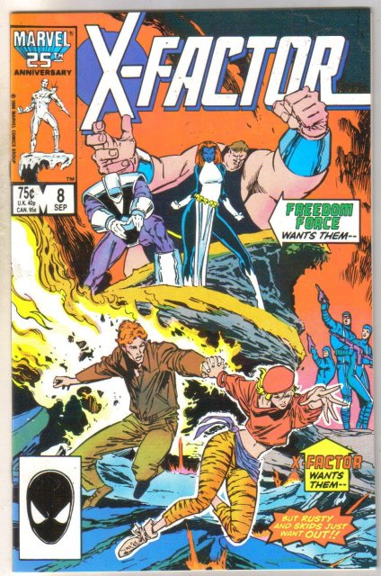 X-Factor #8 comic book near mint 9.4