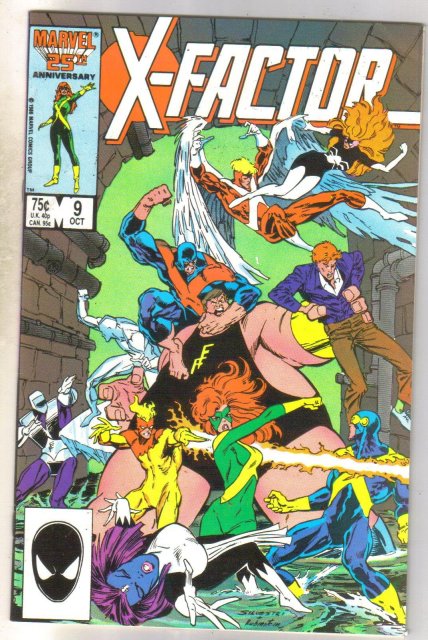 X-Factor #9 comic book near mint 9.4