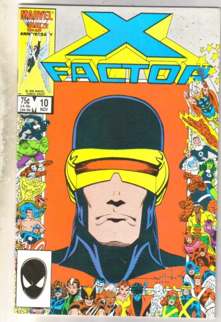 X-Factor #10 comic book near mint 9.4