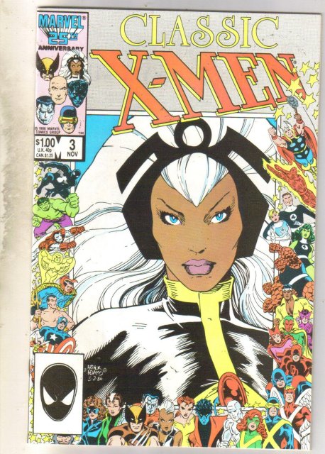 Classic X-men #3 comic book mint 9.8