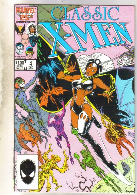 Classic X-men #4 comic book mint 9.8