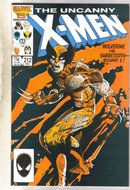 Uncanny X-men #212 comic book near mint 9.4