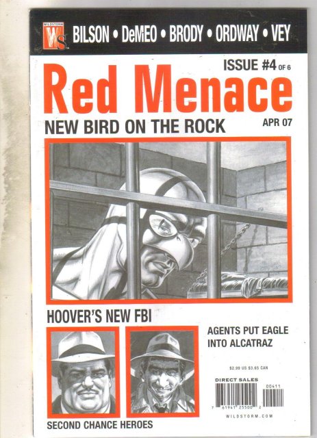 Red Menace #4 comic book mint 9.8