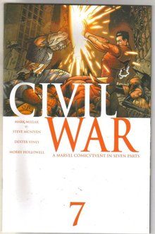 Civil War #7 comic book mint 9.8