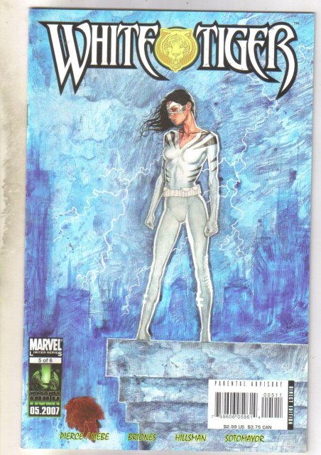 White Tiger #5 comic book mint 9.8