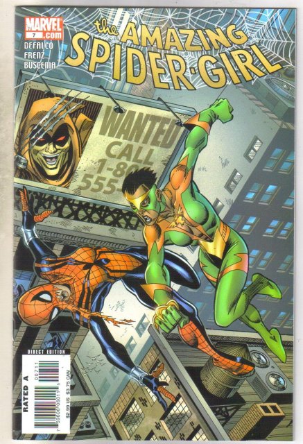 Amazing Spider-girl #7 comic book mint 9.8