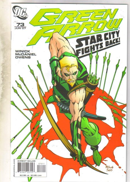 Green Arrow #73 comic book mint 9.8