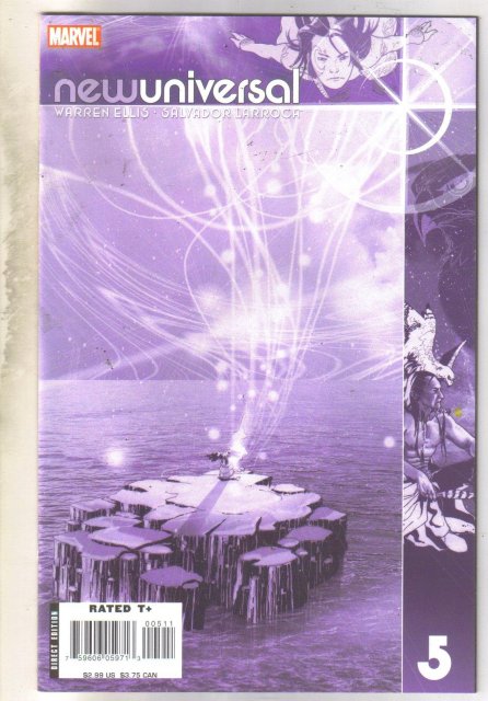 New Universal #5 comic book near mint 9.4
