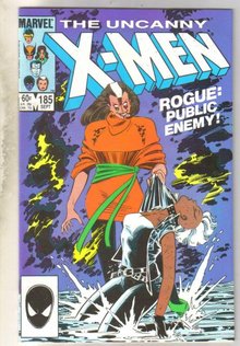 Uncanny X-men #185 comic book near mint 9.4
