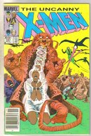 Uncanny X-men #187 comic book fine 6.0