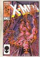Uncanny X-men #205 comic book near mint 9.4
