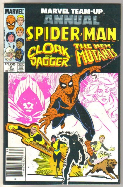 Marvel Team-Up Annual #6 comic book near mint 9.4