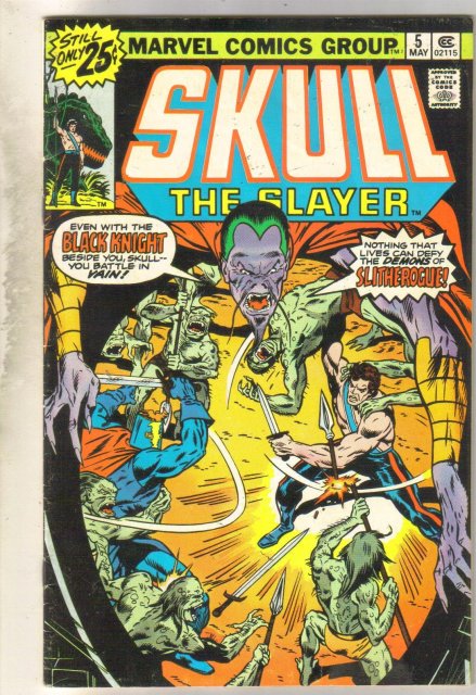 Skull the Slayer #5 comic book very good 4.0