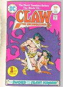 Claw the Unconquered #1 comic book fine 6.0