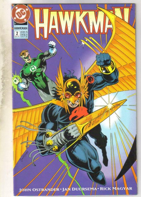Hawkman #2 comic book near mint 9.4