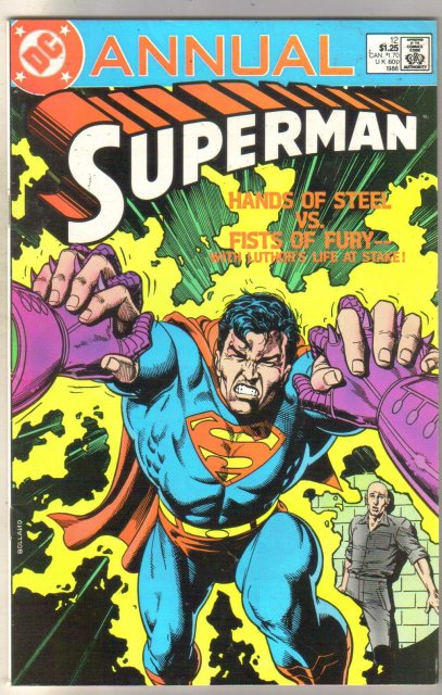 Superman Annual #12 comic book fine/very fine 7.0