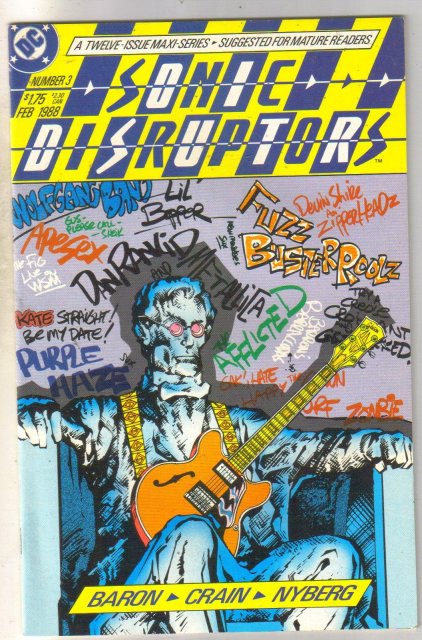 Sonic Disruptors #3 comic book near mint 9.4