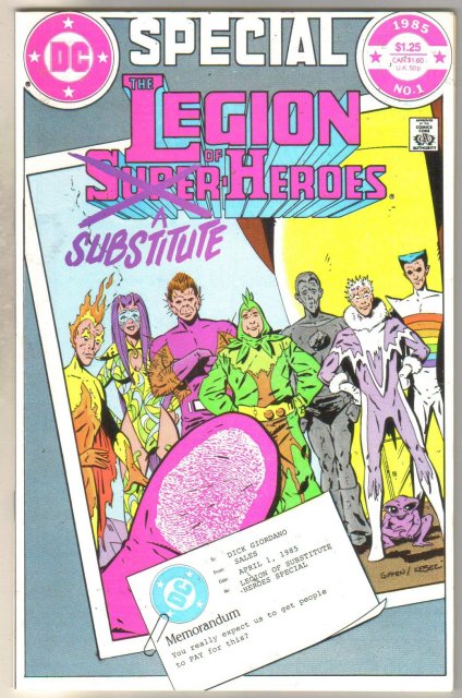 Legion of Substitute Heroes Special #1 comic book mint 9.8