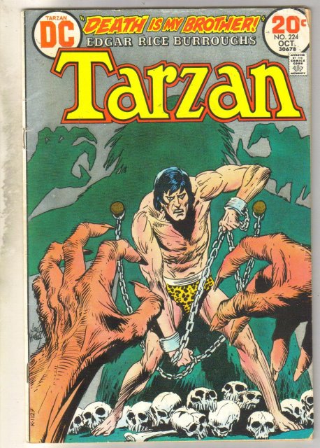 Tarzan #224 comic book very good 4.0
