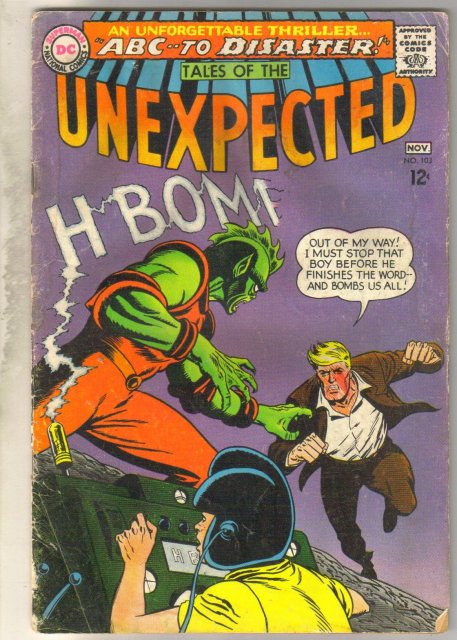Tales of the Unexpected #103 comic book fair 1.5