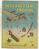 Blockbusters From Oil promotional world war 2 comic book very good 4.0
