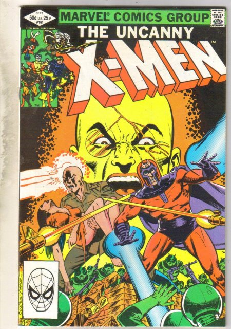 Uncanny X-men #181 comic book very fine 8.0