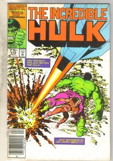 Incredible Hulk #318 comic book fine 6.0