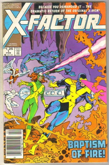X-Factor #1 comic book fine 6.0