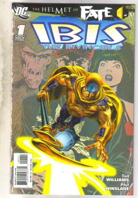 Helmet of Fate Ibis The Invincible #1 comic book mint 9.8